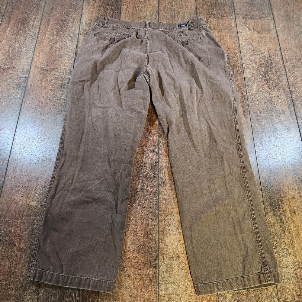 Patagonia VTG Y2K 2000 Organic Cotton Duck Canvas Chino Slacks Pants Men's 38x29 - Picture 3 of 10